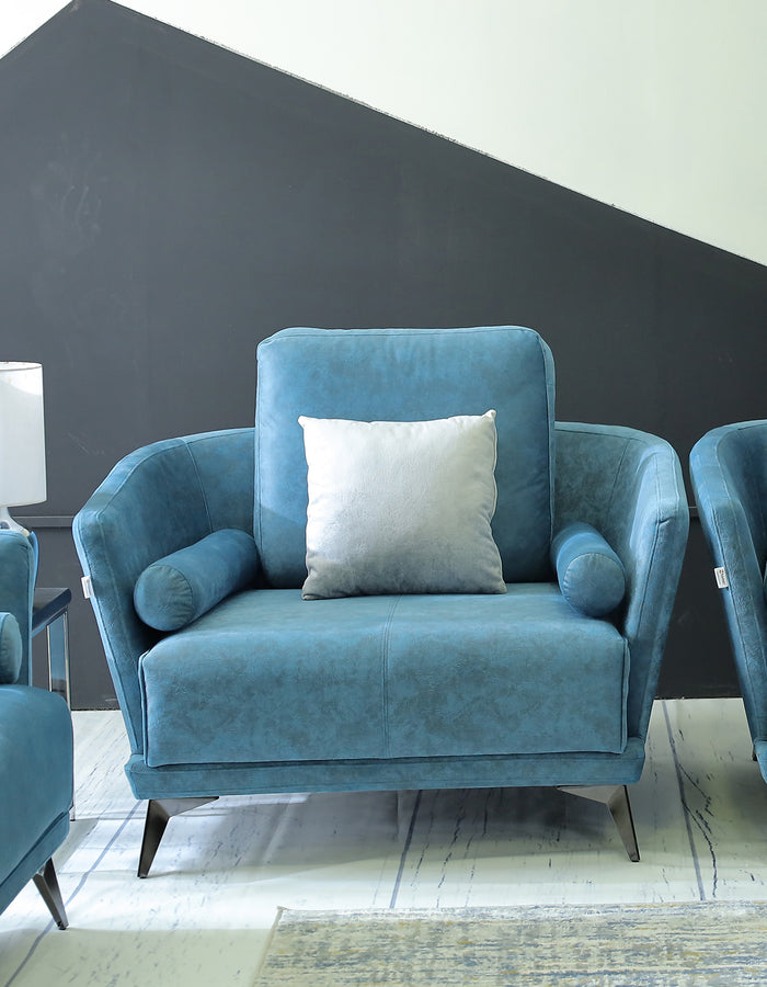 Sofa Pine Blue - 1 Seater